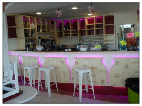 Arredamento wine bar ristorante Milano provincia