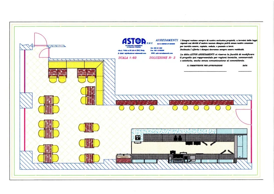 Progetto bar ristorante Progetto bar ristorante Bergamo